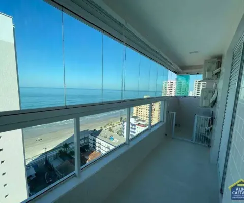 Apartamento 2 dorms com linda vista mar! - cód: act1770