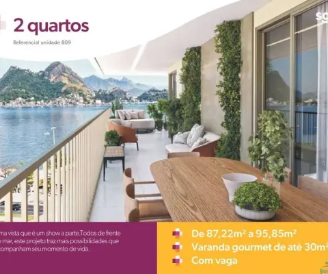 Apartamento com 2 quartos à venda na Rua Juiz Alberto Nader, Charitas, Niterói