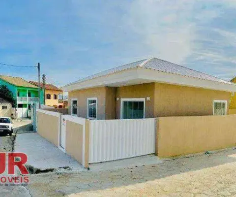 Casa com 3 dormitórios à venda, 90 m² por r$ 420.000,00 - fluminense - são pedro da aldeia/rj