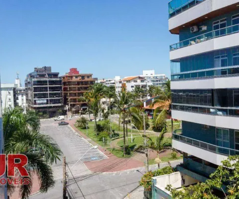 Cobertura com 2 dormitórios à venda, 110 m² por r$ 650.000,00 - vila nova - cabo frio/rj
