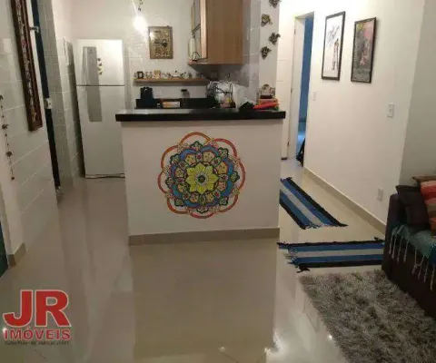 Apartamento com 1 dormitório à venda, 60 m² por r$ 500.000 - passagem - cabo frio/rj