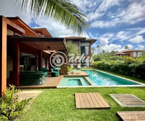 Casa 5/4 nascente porteira fechada em praia do forte à venda
