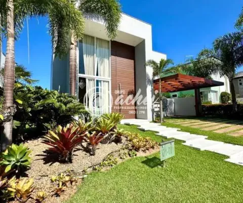Casa moderna nascente 4/4 com energia solar à venda no alphaville litoral norte 1