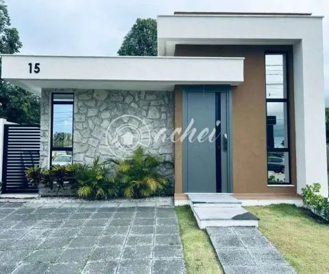Casa em condomínio fechado com 3 quartos à venda na Rua Sucupió, sn, Abrantes, Camaçari