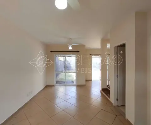 Casa para locação, 3 dormitórios sendo 1 suíte, 2 vagas de garagem  no condomínio turmalina