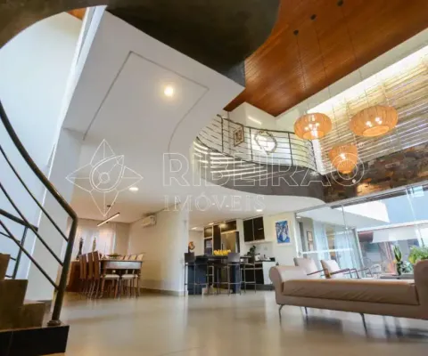 Casa em condomínio fechado com 5 quartos para alugar na Rua Alexandre François Neto, Rua Alcino Arantes, 60, Alphaville, Ribeirão Preto