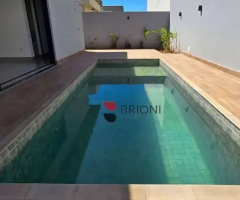 Casa térrea alto padrão com 182m², 3 suíte, condomínio quinta dos ventos à venda, em ribeirão preto/sp i imobiliária em ribeirão preto brioni imóveis