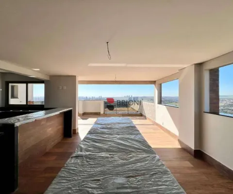 Cobertura penthouse a venda com 259 m2, 3 quartos/suíte no condomínio colina do ipe em ribeirão preto i imobiliária brioni imóveis