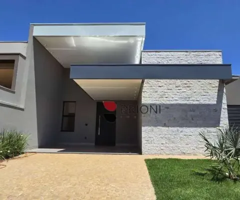 Casa térrea alto padrão com 150m², 3 quartos/suítes à venda no condomínio san marco em ribeirão preto/sp i imobiliária brioni imóveis