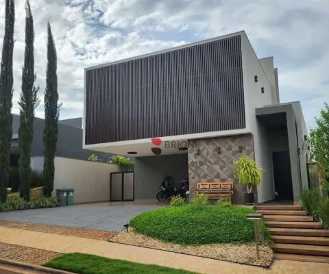 Casa alto padrão com 355m², 4 quartos à venda no condomínio alphaville 1 em ribeirão preto/sp i imobiliária brioni imóveis