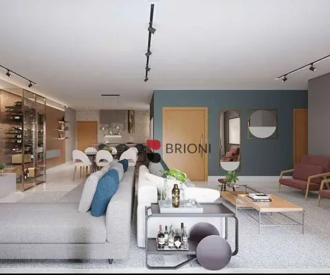 Apartamento de alto padrão a venda com 227 m², possui 3 suítes no condomínio cidade de zurique em ribeirão preto i imobiliária brioni imóveis