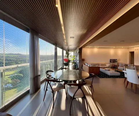 Apartamento de alto padrão com 322 m², 4 suítes à venda no condomínio exklusiv golf em ribeirão preto/sp i imobiliária brioni imóveis