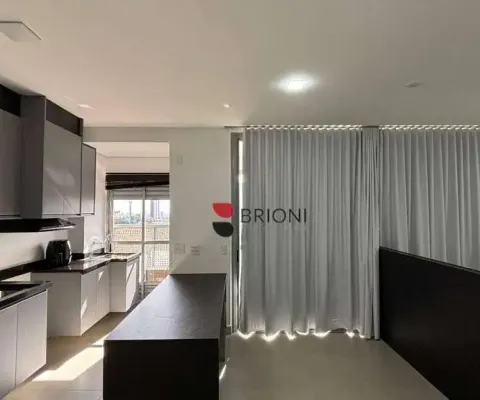 Apartamento com 1 quartio para alugar, 50 m² por r$ 3.550/mês - alto da boa vista - ribeirão preto/sp