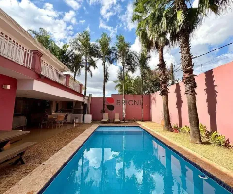 Casa sobrado alto padrão com 468 m², 4 quartos suítes para locação no condomínio guaporé 1 em ribeirão preto/sp i imobiliária brioni imóveis