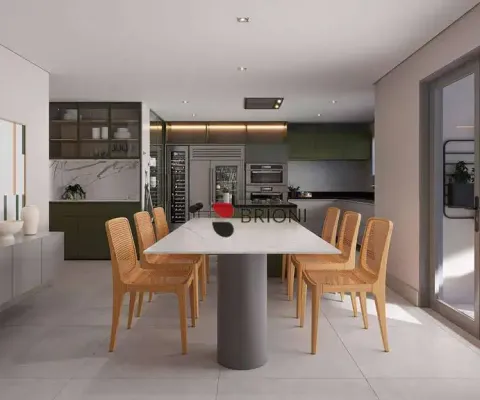 Apartamento de alto padrão a venda com 367 m2, 4 suítes no condomínio cidade de seattle em ribeirão preto i imobiliária brioni imóveis