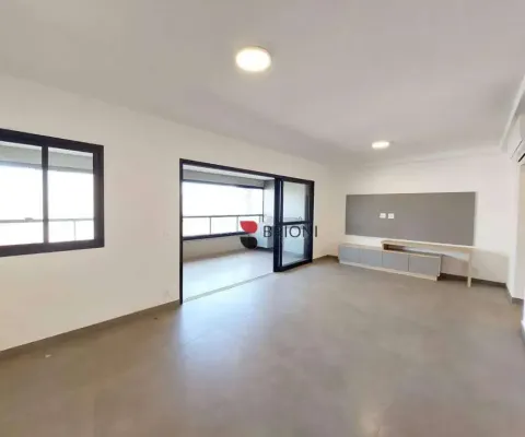 Apartamento no edifício stradivarius com 3 quartos, 153m², para aluguel no jardim olhos d'água em em ribeirão preto/sp i imobiliária brioni imóveis