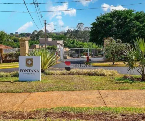 Terreno com 297m², a venda no condomínio san marco, em ribeirão preto/sp i imobiliária em ribeirão preto i brioni imóveis