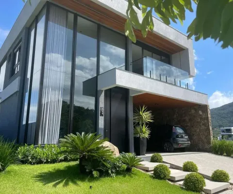 Casa em condomínio para venda em palhoça, pedra branca, 4 dormitórios, 4 suítes, 5 banheiros, 4 vagas