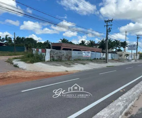 Porto das dunas terreno na avenida principal a venda