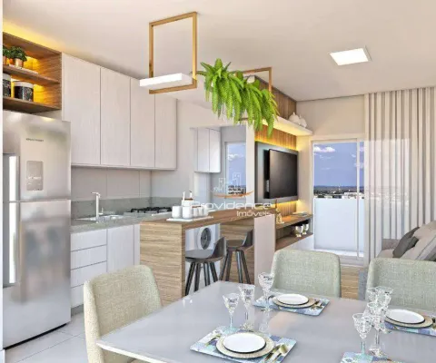 Apartamento com 2 dormitórios à venda, 51 m² por r$ 330.000,00 - nova cidade - cascavel/pr