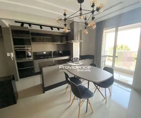 Apartamento com 3 dormitórios para alugar, 78 m² por r$ 3.650,00/mês - neva - cascavel/pr