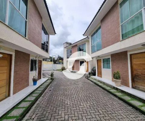 Casa semi-mobiliada com 2 dormitórios à venda, 65 m² por r$ 430.000 - itaipu - niterói/rj