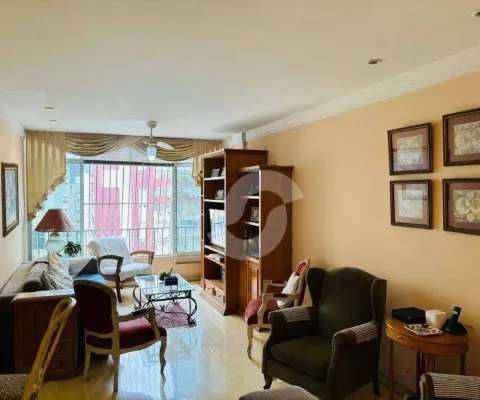 Apartamento com 3 dormitórios à venda, 123 m² por r$ 900.000,00 - icaraí - niterói/rj