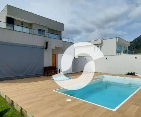 Casa com 4 dormitórios à venda, 211 m² por r$ 2.000.000,00 - inoã - maricá/rj