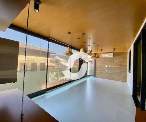 Apartamento com 4 dormitórios à venda, 138 m² por r$ 2.200.000,00 - piratininga - niterói/rj