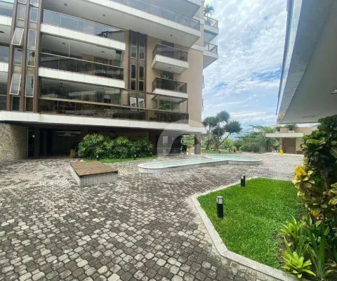 Apartamento com 4 dormitórios à venda, 215 m² por r$ 1.600.000,00 - piratininga - niterói/rj