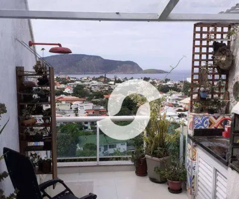 Cobertura à venda, 86 m² por r$ 830.000,00 - camboinhas - niterói/rj