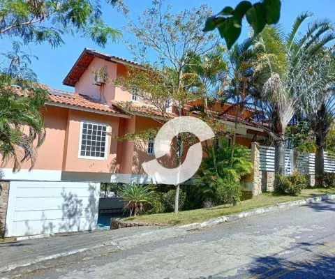 Casa com 5 dormitórios à venda, 448 m² por r$ 4.500.000,00 - camboinhas - niterói/rj