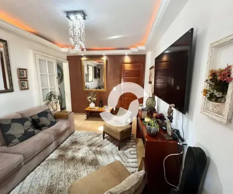 Apartamento à venda, 74 m² por r$ 600.000,00 - santa rosa - niterói/rj