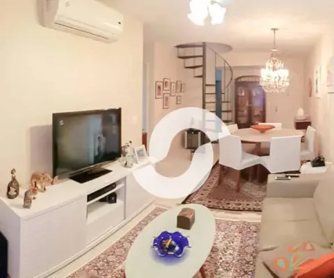 Cobertura com 3 dormitórios à venda, 152 m² por r$ 900.000,00 - ingá - niterói/rj