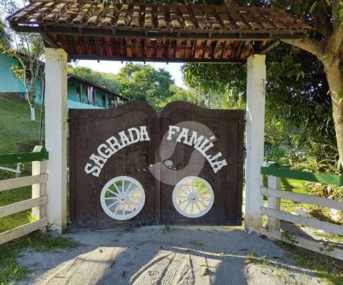 Sítio com 8 dormitórios à venda, 20000 m² por r$ 650.000,00 - pitangas - tanguá/rj