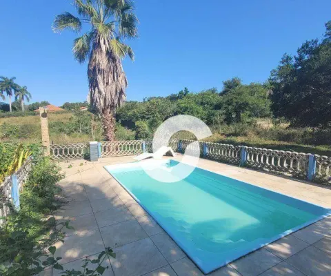Chácara à venda, 10600 m² por r$ 1.000.000,00 - caxito - maricá/rj