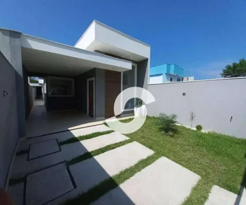 Casa à venda, 131 m² por r$ 550.000,00 - barroco (itaipuaçu) - maricá/rj