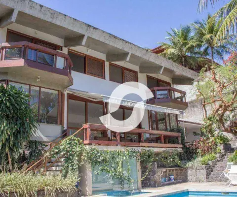 Casa com 5 dormitórios à venda, 611 m² por r$ 3.478.000,00 - itanhangá - rio de janeiro/rj