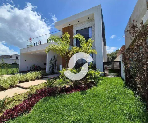 Casa com 4 dormitórios à venda, 230 m² por r$ 1.700.000,00 - inoa (inoa) - maricá/rj