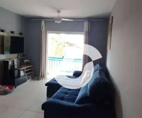 Apartamento com 2 dormitórios à venda, 63 m² por r$ 130.000,00 - bom retiro - são gonçalo/rj