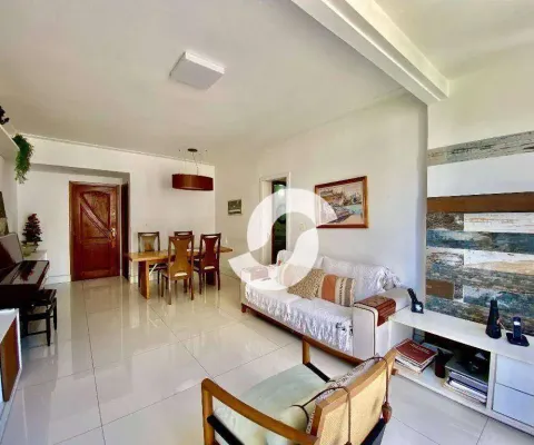 Apartamento com 2 dormitórios à venda, 80 m² por r$ 580.000,00 - ingá - niterói/rj