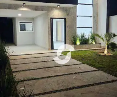 Casa com 3 dormitórios à venda, 120 m² por r$ 670.000,00 - jardim atlântico oeste - maricá/rj