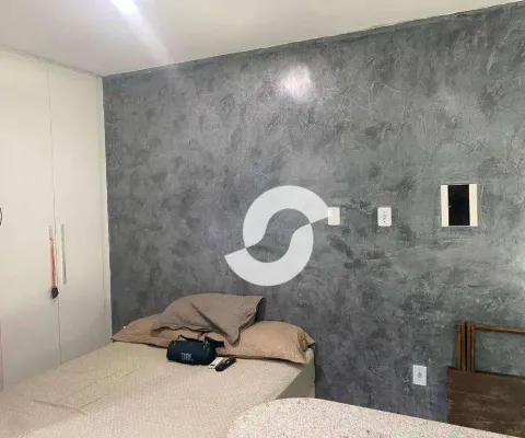 Flat com 1 dormitório à venda, 15 m² por r$ 148.000,00 - jurujuba - niterói/rj