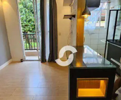 Apartamento com 2 dormitórios à venda, 57 m² por r$ 265.000,00 - covanca - são gonçalo/rj