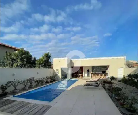 Casa com 4 dormitórios à venda, 310 m² por r$ 1.200.000,00 - jardim atlântico central (itaipuaçu) - maricá/rj