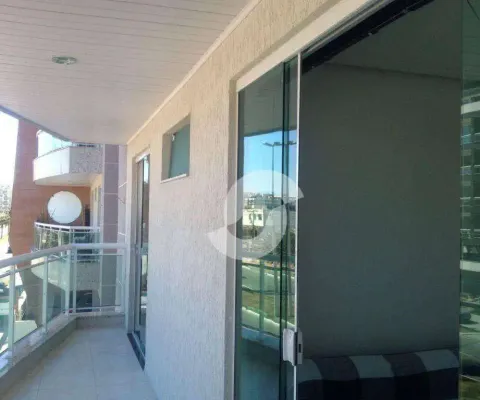 Apartamento com 1 dormitório à venda, 68 m² por r$ 430.000,00 - braga - cabo frio/rj
