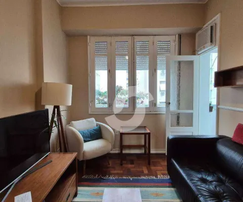 Ipanema, 350m da praia! apartamento com 1 suíte (48m²) à venda por r$ 1.080.000 - ipanema - rio de janeiro/rj