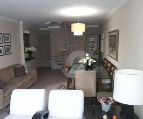 Cobertura à venda, 256 m² por r$ 2.300.000,00 - icaraí - niterói/rj
