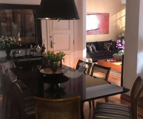 Apartamento com 3 dormitórios à venda, 160 m² por r$ 1.850.000,00 - laranjeiras - rio de janeiro/rj