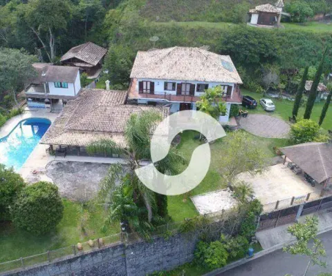 Casa, 1500 m² - venda por r$ 17.500.000,00 ou aluguel por r$ 19.750,00/mês - itaipava - petrópolis/rj